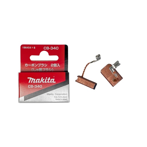 [MKTBR] MAKITA CB340 Carbon Brush Set for 9564CV, 9565CV and 9566CV